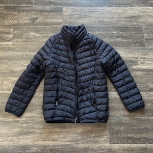 P-Layer 2 Packable Quilted Jacket black puffer kids 10/12 Large